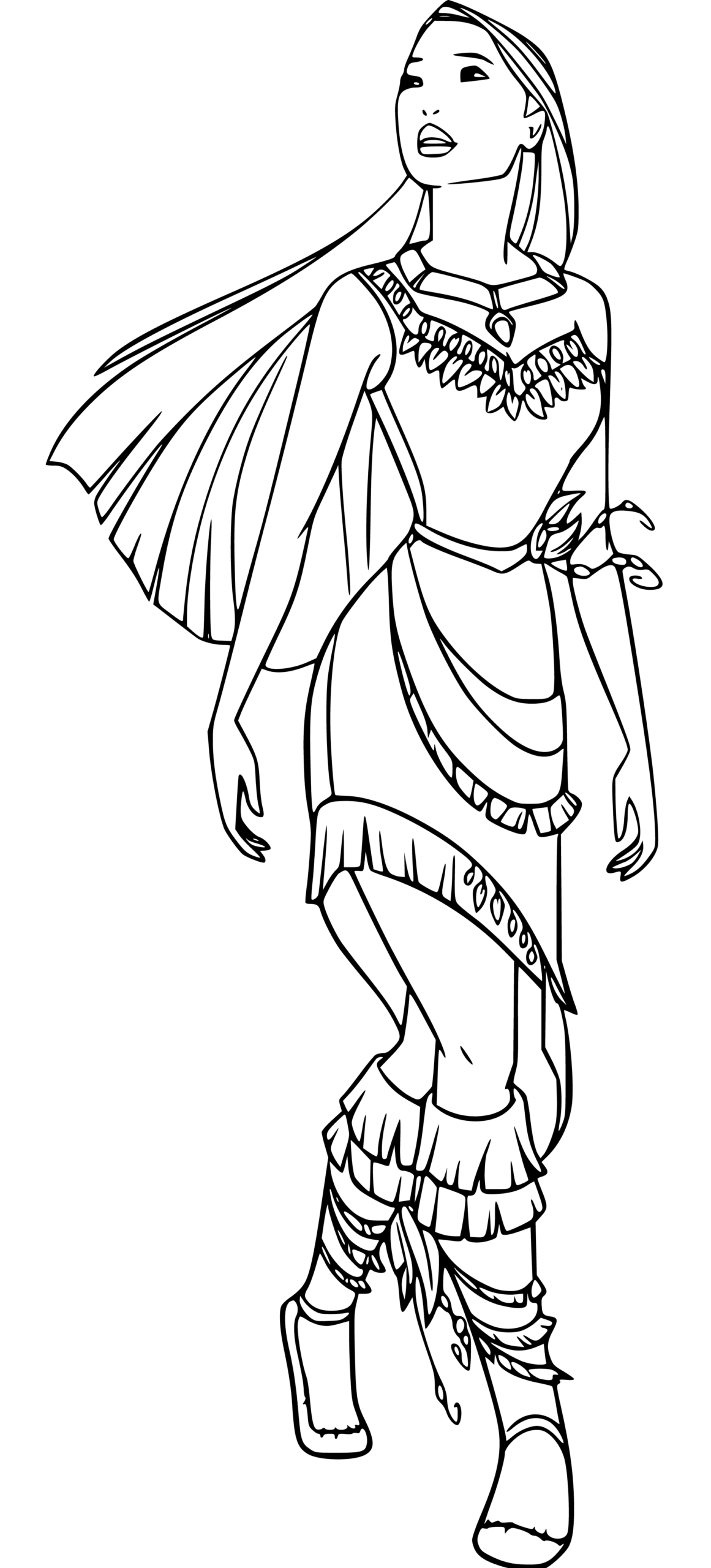 Pocahontas Coloring Pages