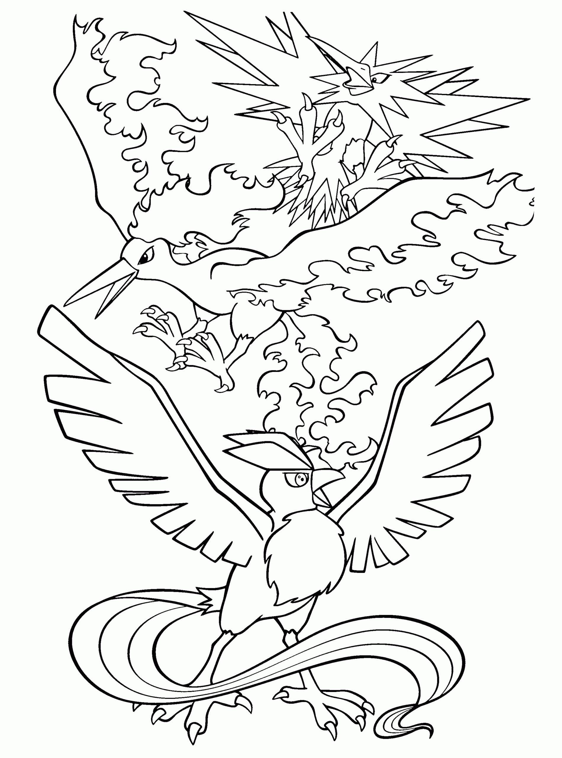Pokemon Coloring Pages Legendary Coloring Home