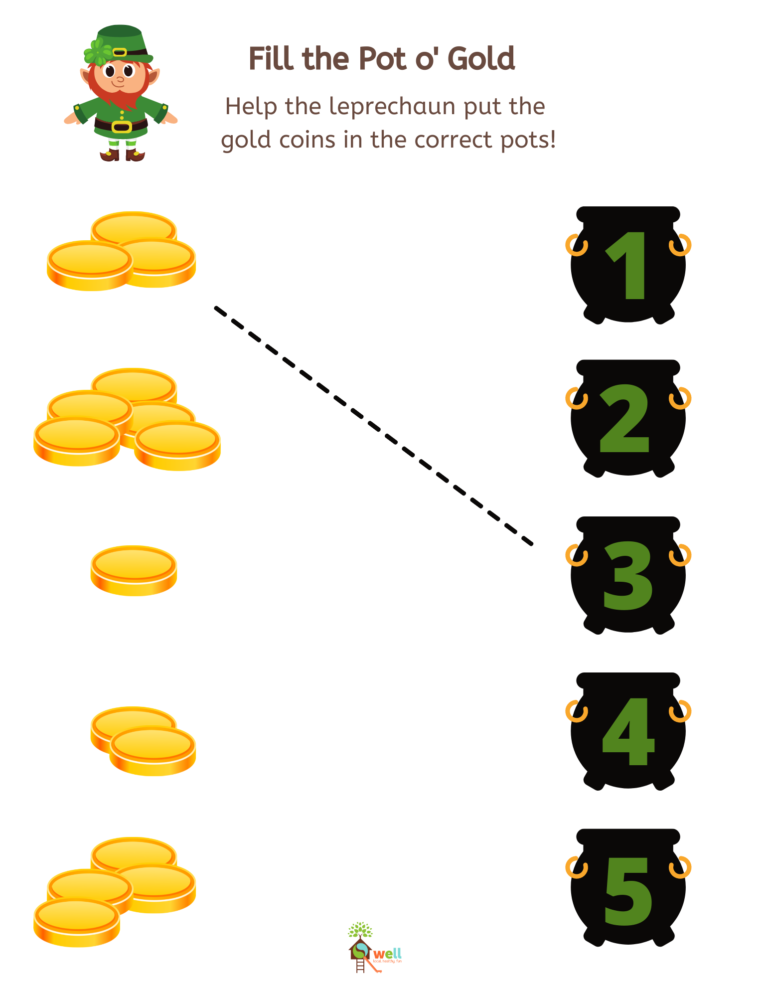 Pot Of Gold Worksheet The Well