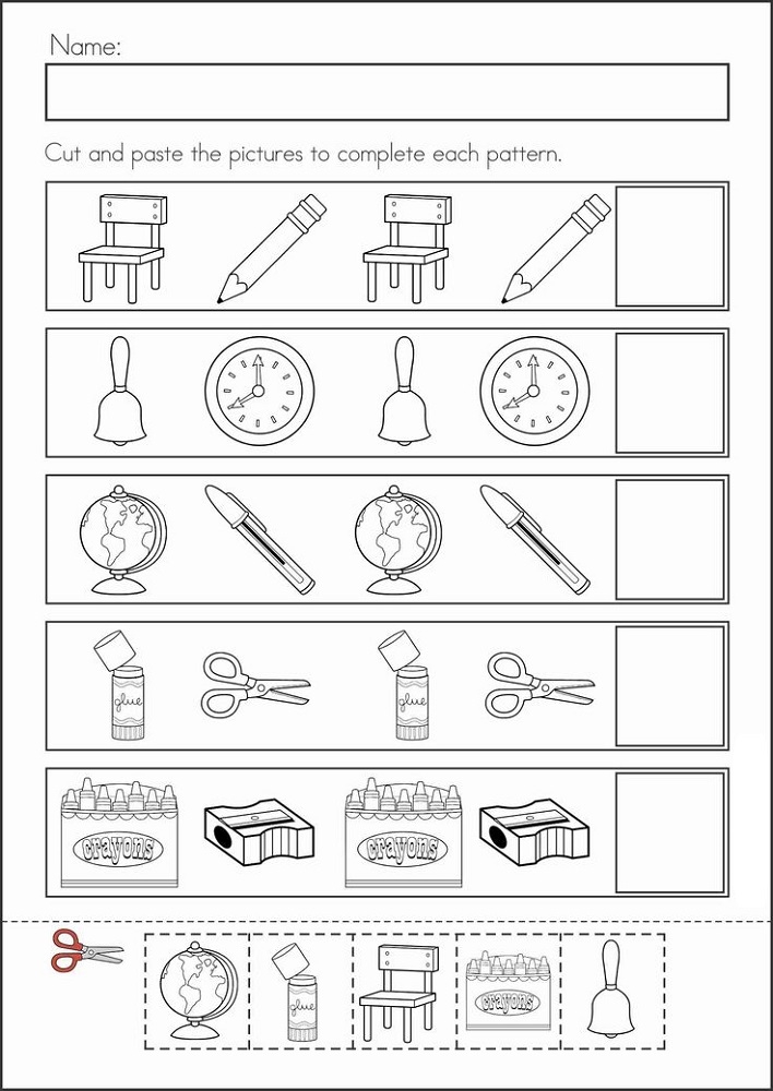 Pre Kindergarten Worksheets Free Kindergarten