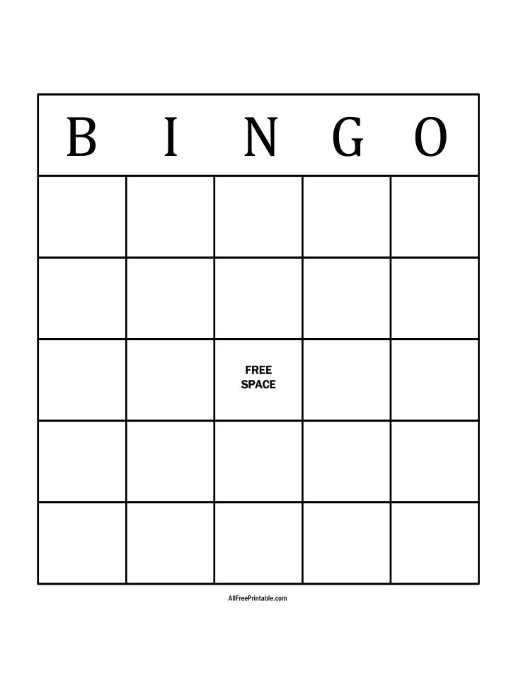 printable bingo cards 4 to a page