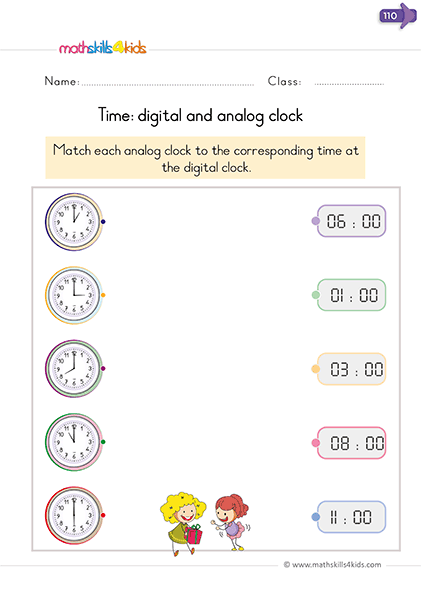 Printable 2nd Grade Time Worksheets WorksheetsGO 44 OFF