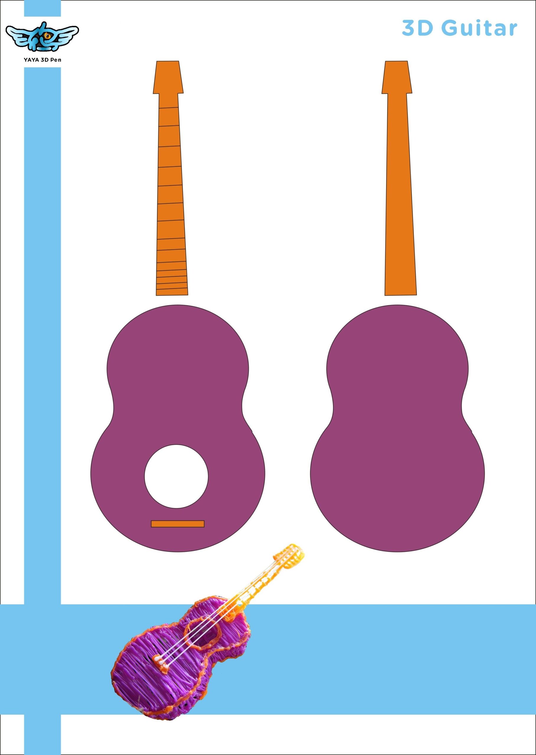 Printable 3d Pen Template For Beginners Printable Templates