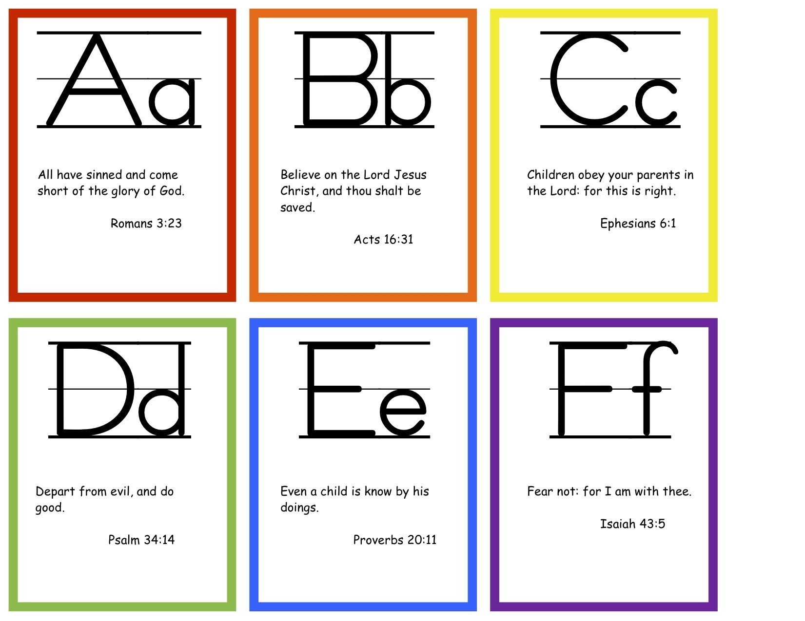 printable abeka bible verse cards