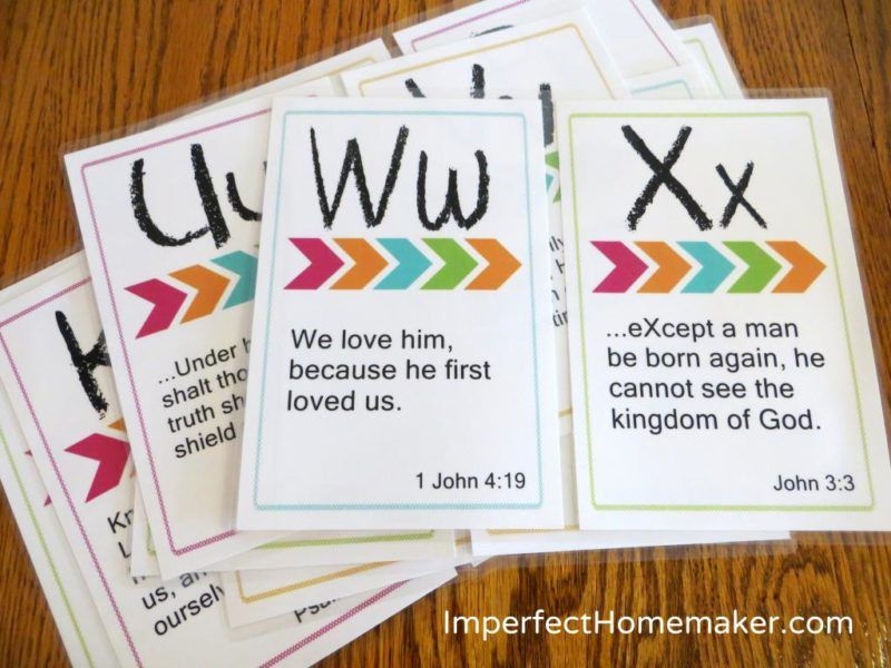 Printable Abeka Bible Verse Cards Printable Word Searches