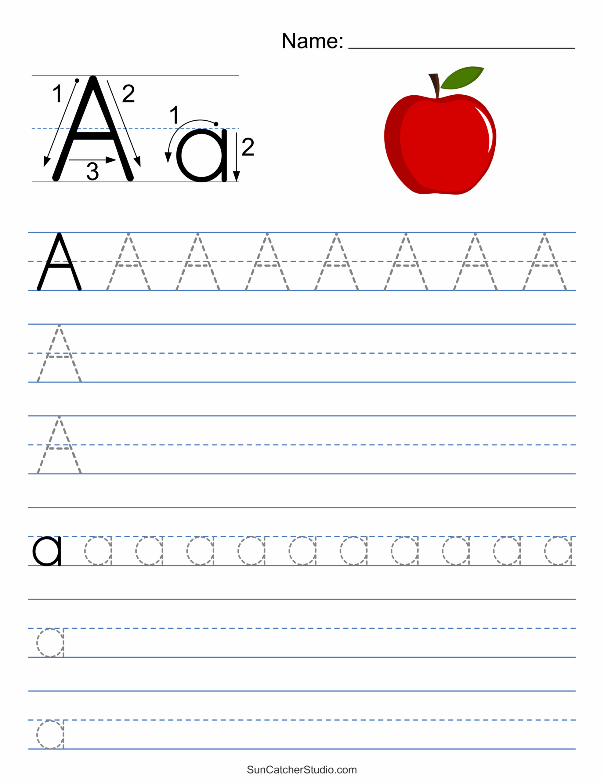 free printable alphabet worksheet pdf