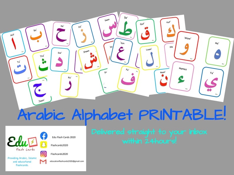 kid worksheet printable arabic alphabet flash cards