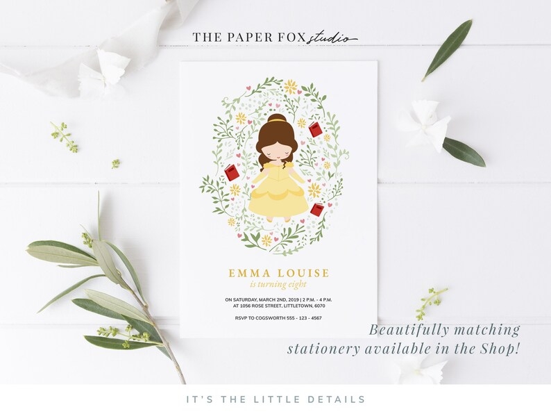 Printable Beauty The Beast Birthday Milestone Poster Etsy