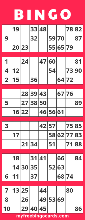 printable bingo articulate cards pdf