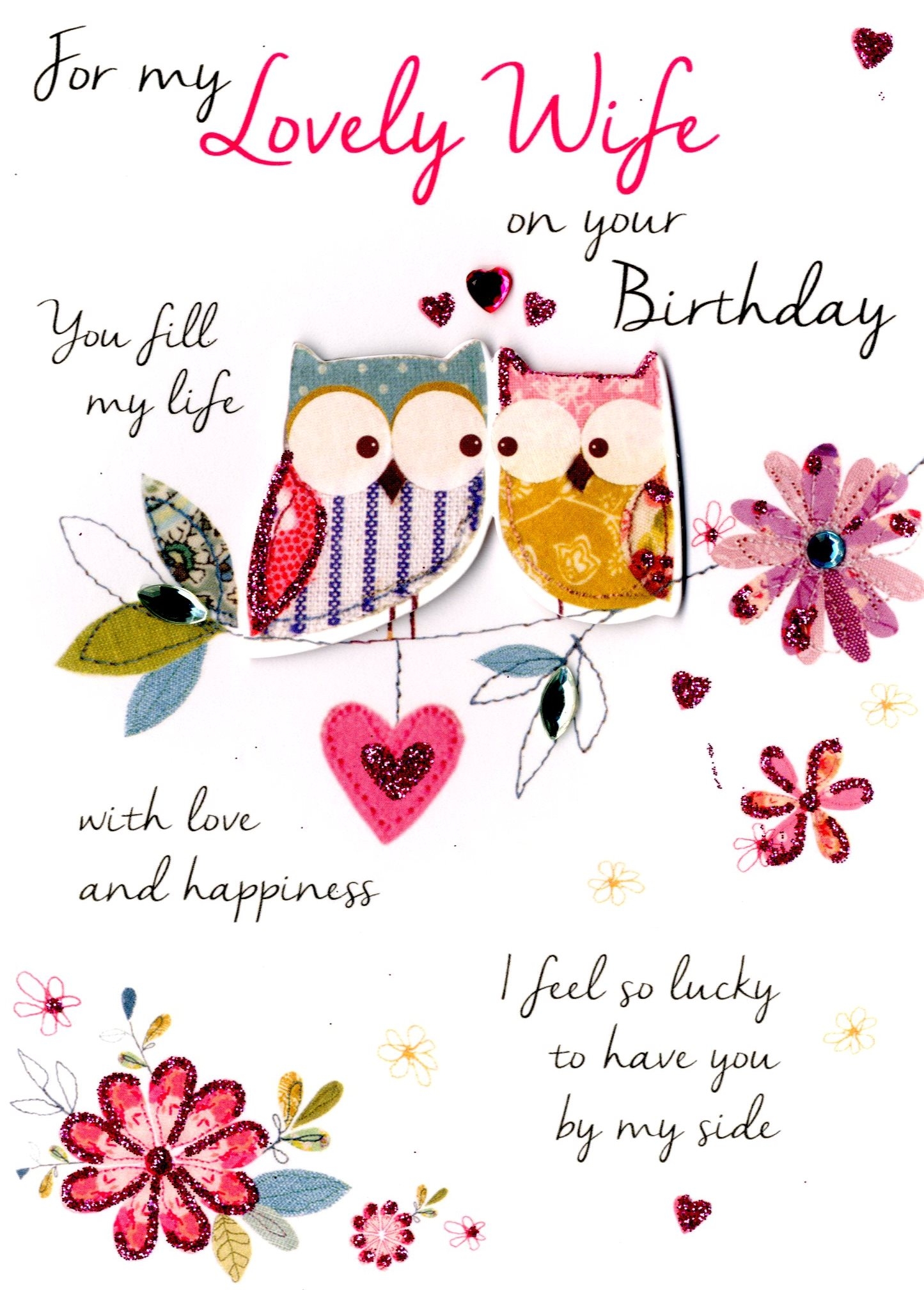 printable birthday card for wife from husband