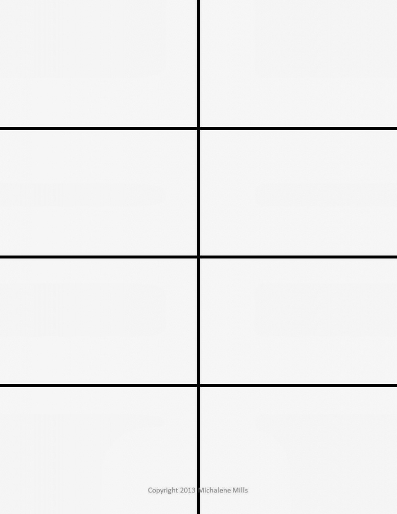 Printable Blank Flash Cards Template Printable Card Free Printable 