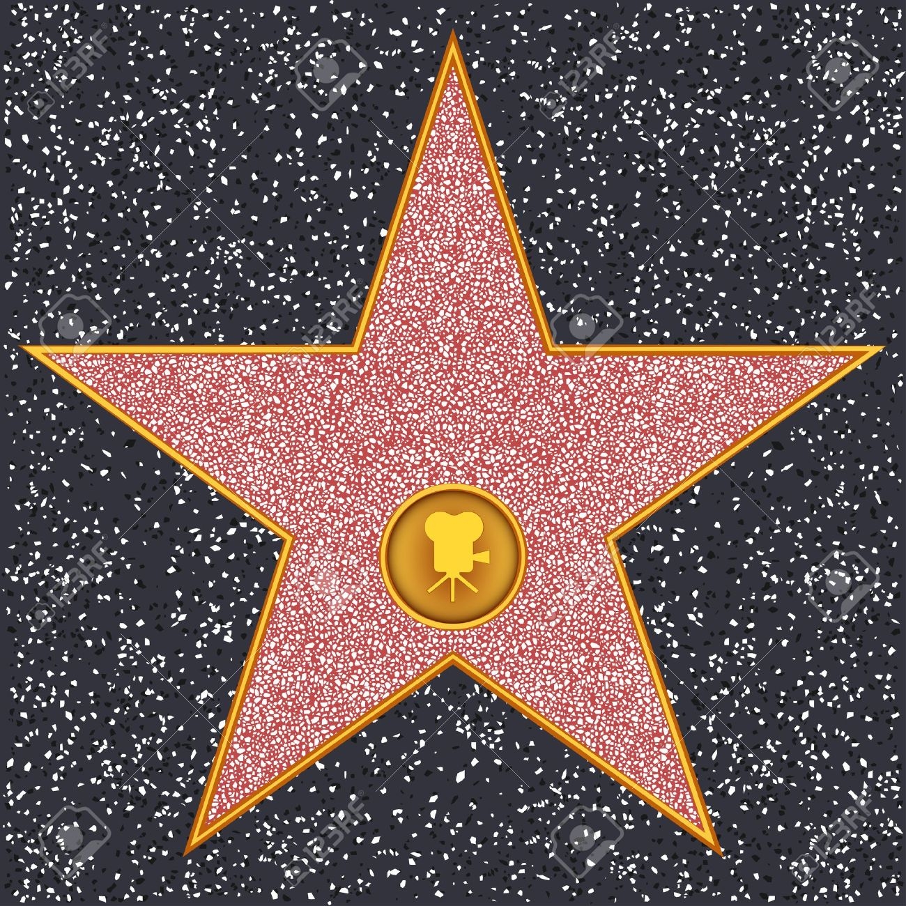 Printable Blank Hollywood Star Template Printable Templates