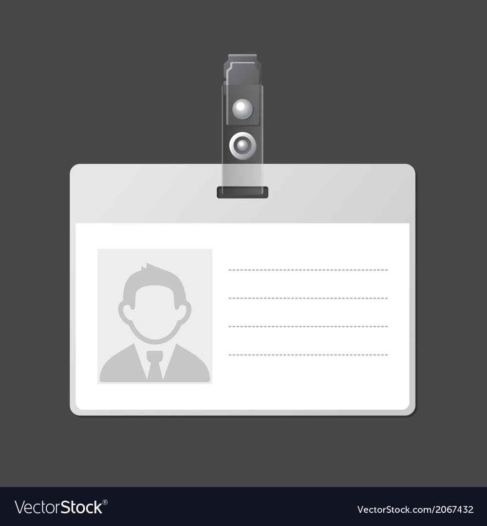 online printable template for id card