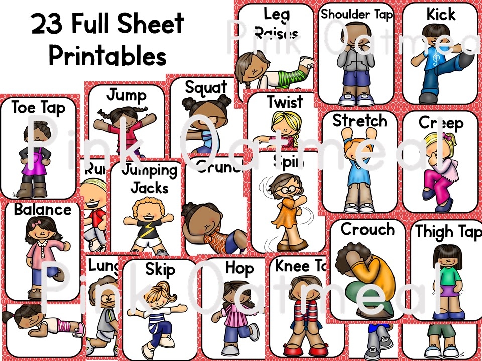 Printable Brain Break Cards Pdf Printable Templates