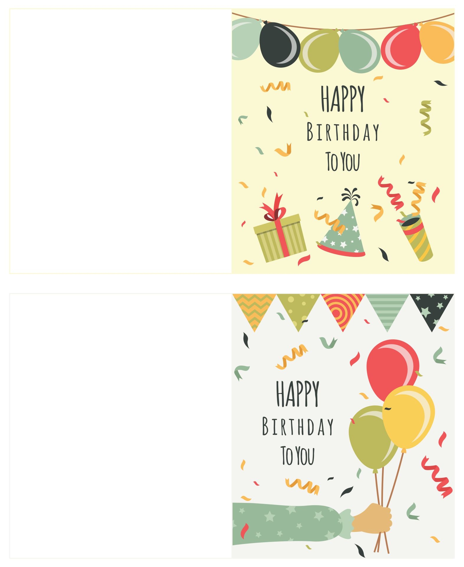 printable birthday cards for