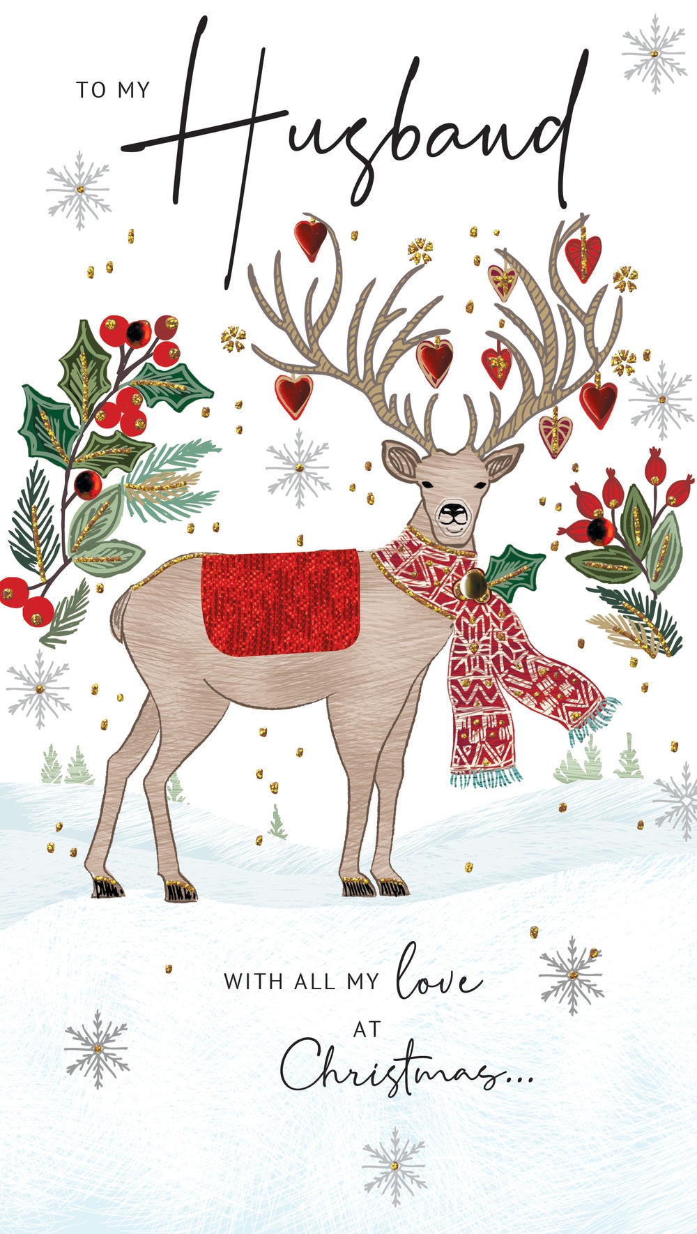 printable christmas card for husband free