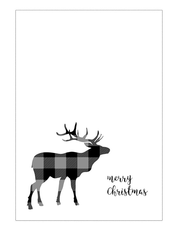 online printable christmas cards