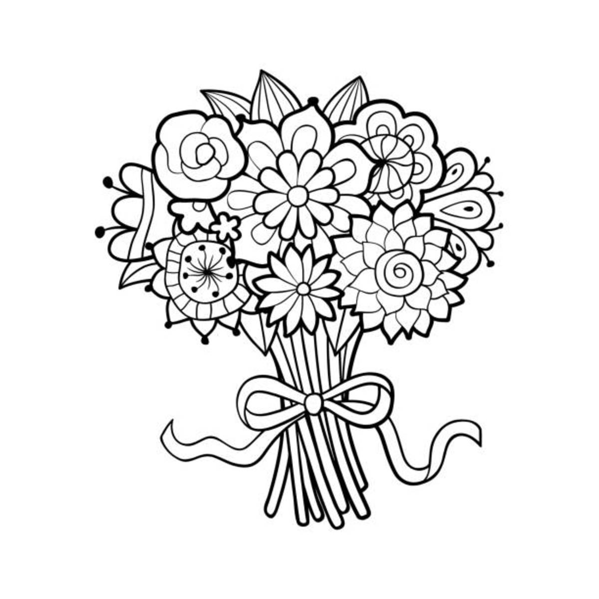 Free Printable Coloring Pages Flowers