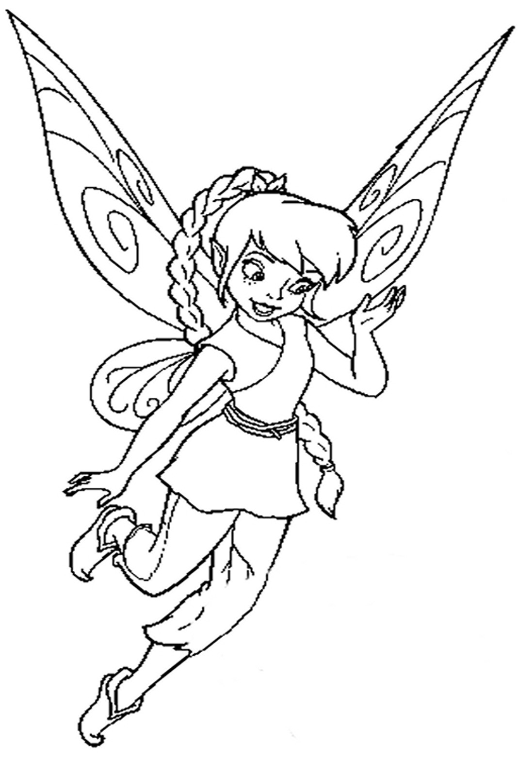 Printable Coloring Pages Of Fairies