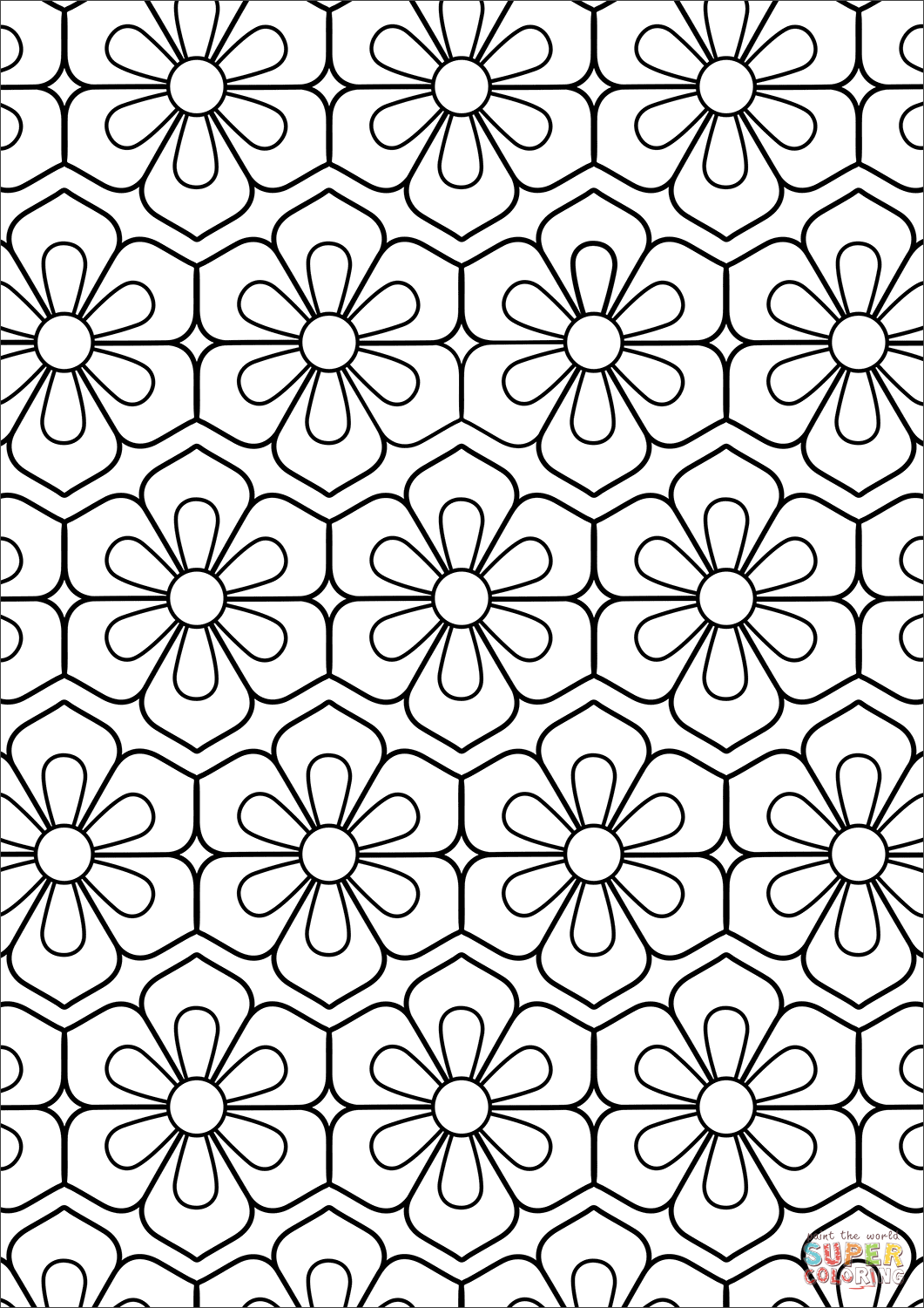 printable coloring pages patterns