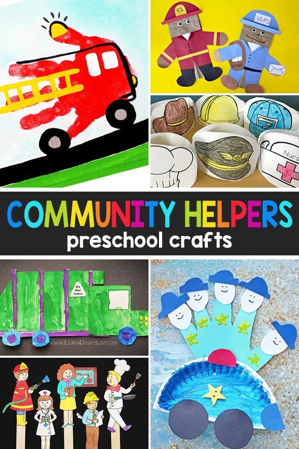 Printable Community Helpers Crafts Printable Sight Words List