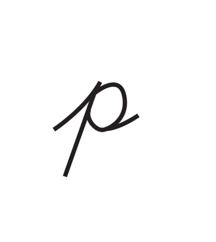 Printable Cursive P Small Letter Free Download And Print For You 