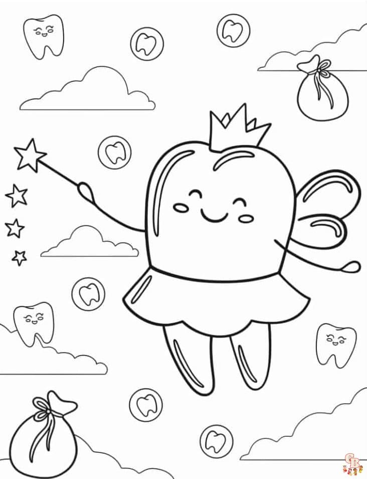 Dental Coloring Pages