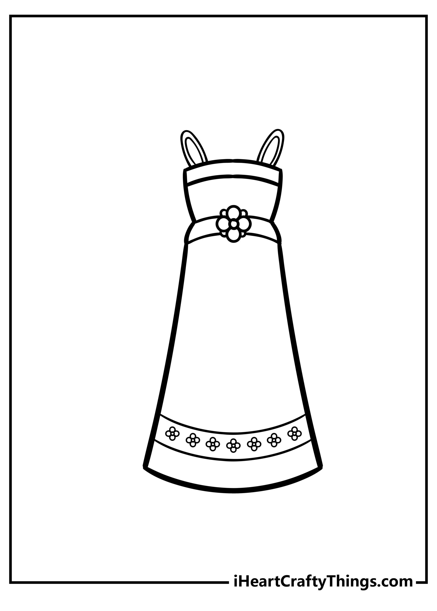 Printable Dress Coloring Pages Updated 2023 42 OFF