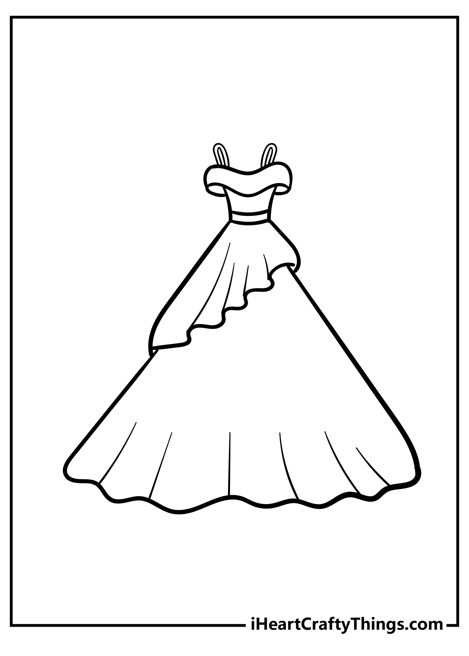 Coloring Dress Pages