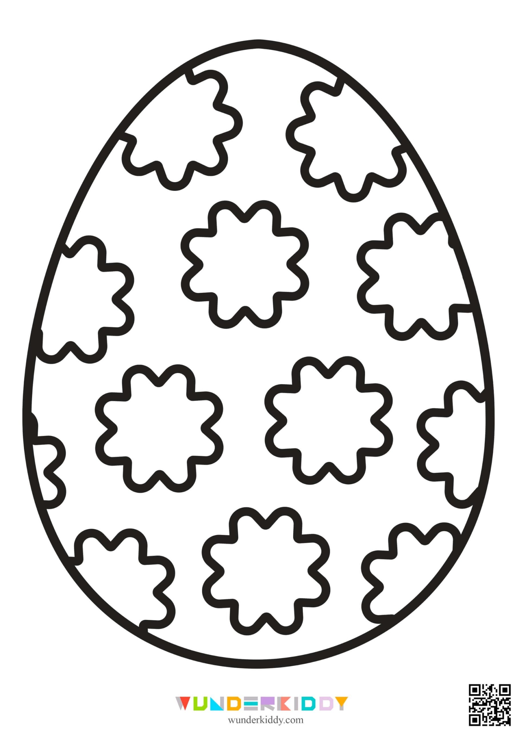 free easter egg coloring pages to print