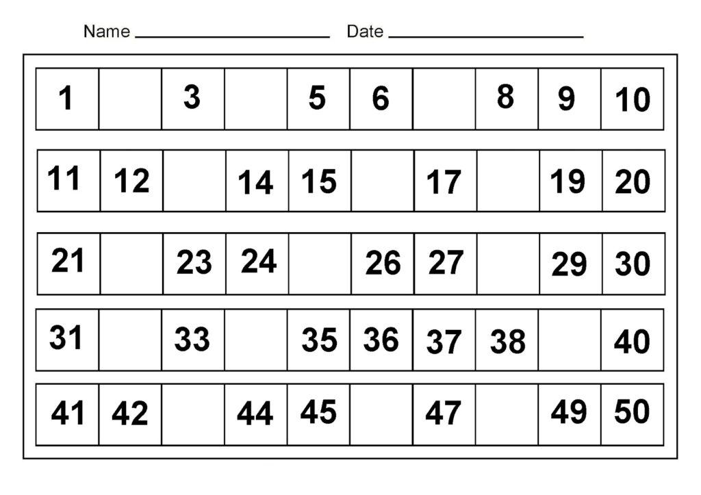 educational worksheets for kindergarten