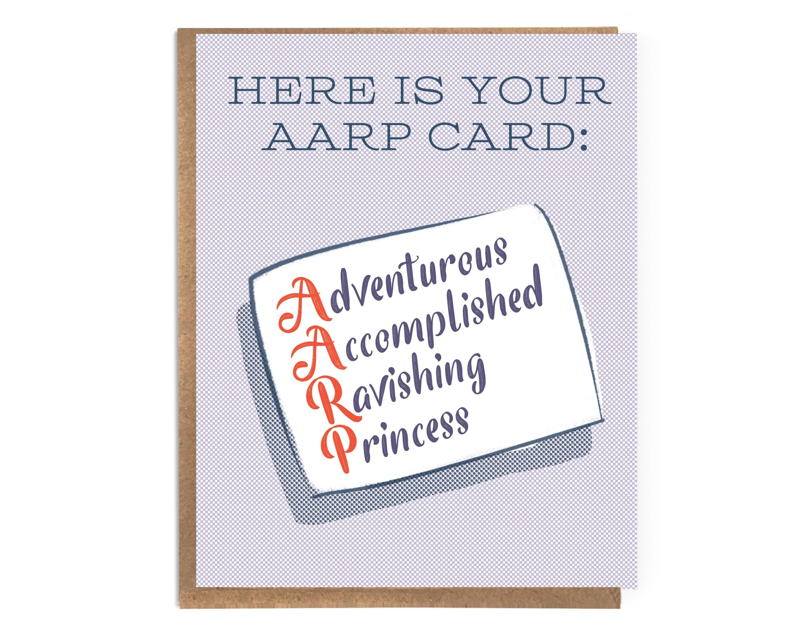 printable aarp card template