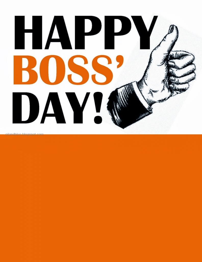 Printable Funny Bosses Day Cards Printable Card Free