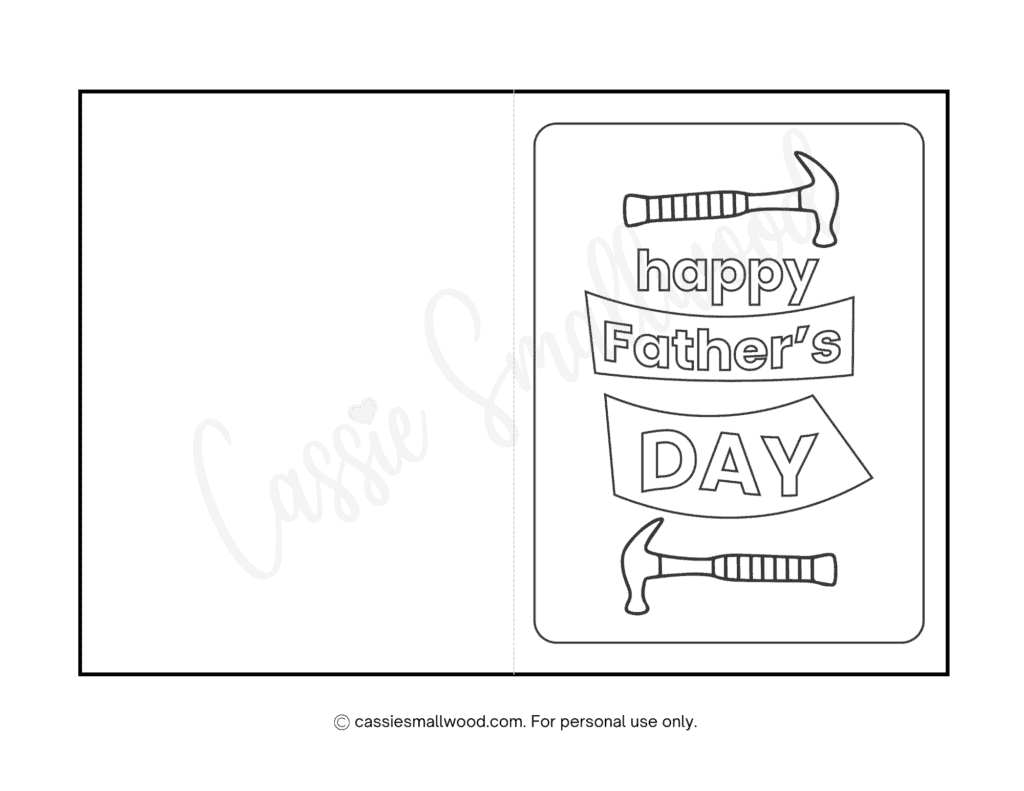 parents day card printable