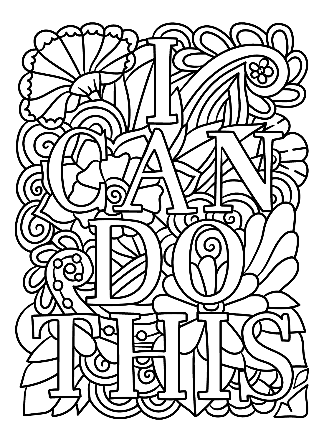 free inspirational coloring pages
