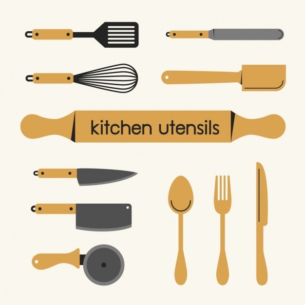 Printable Kitchen Utensils SVG