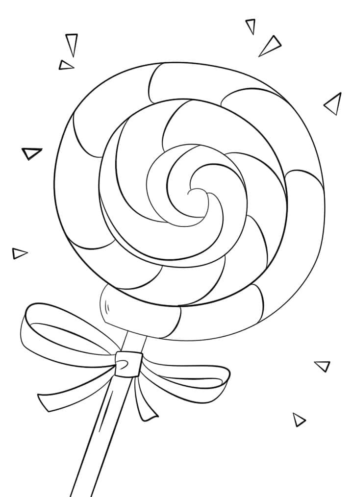 Printable Lollipop Coloring Play Free Coloring Game Online