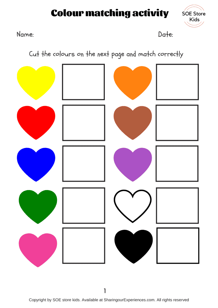 all about me crafts for toddlers printable