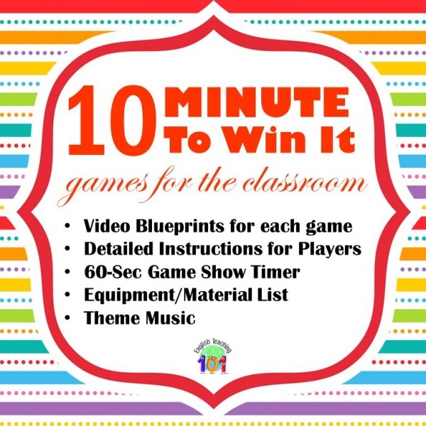 printable minute to win it games for kids