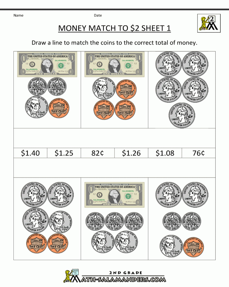 2nd grade printable worksheets