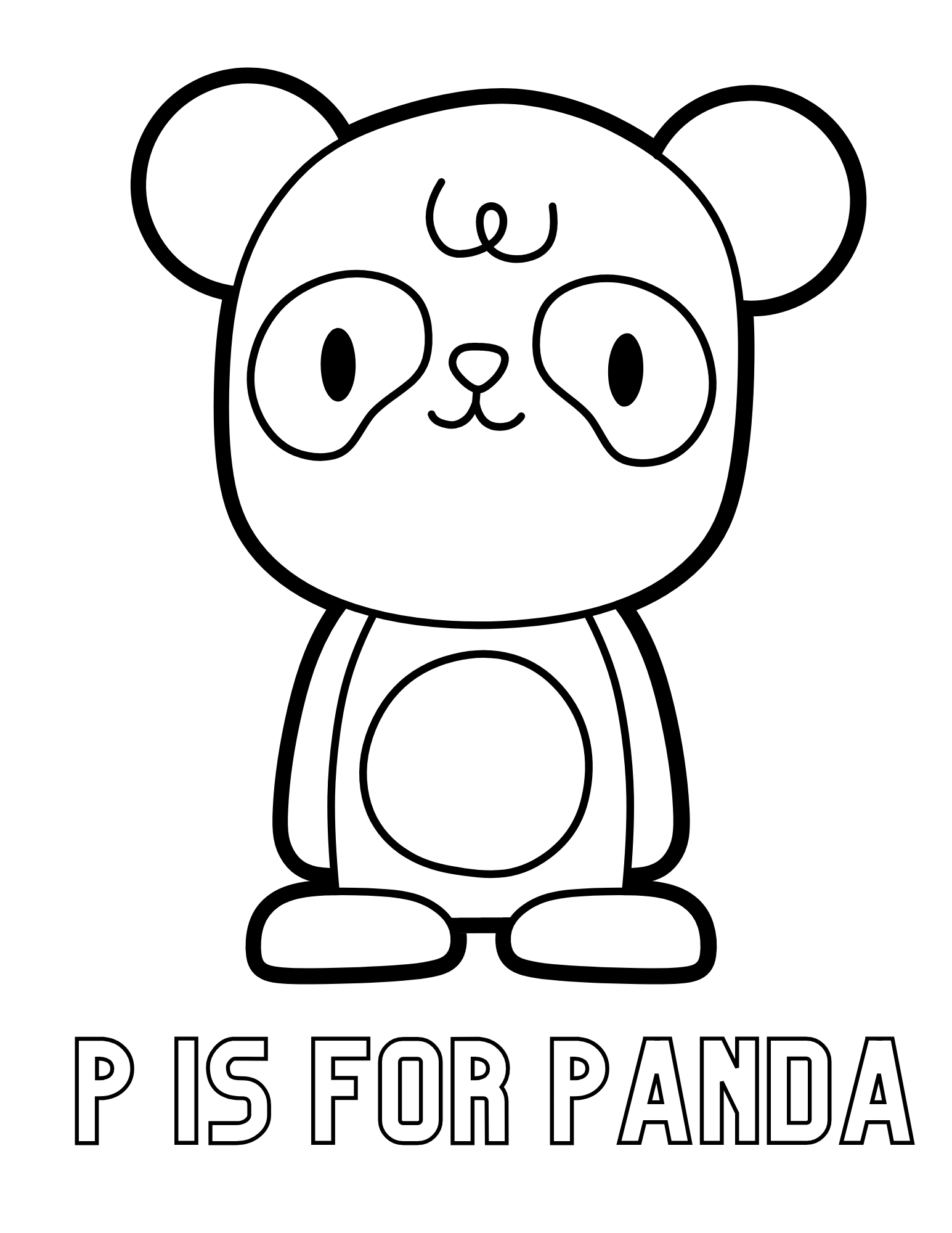 Printable Panda Coloring Pages Baby Panda Coloring Pages For Kids