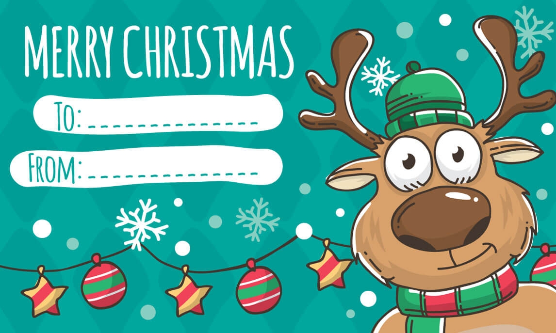 personalized printable christmas cards