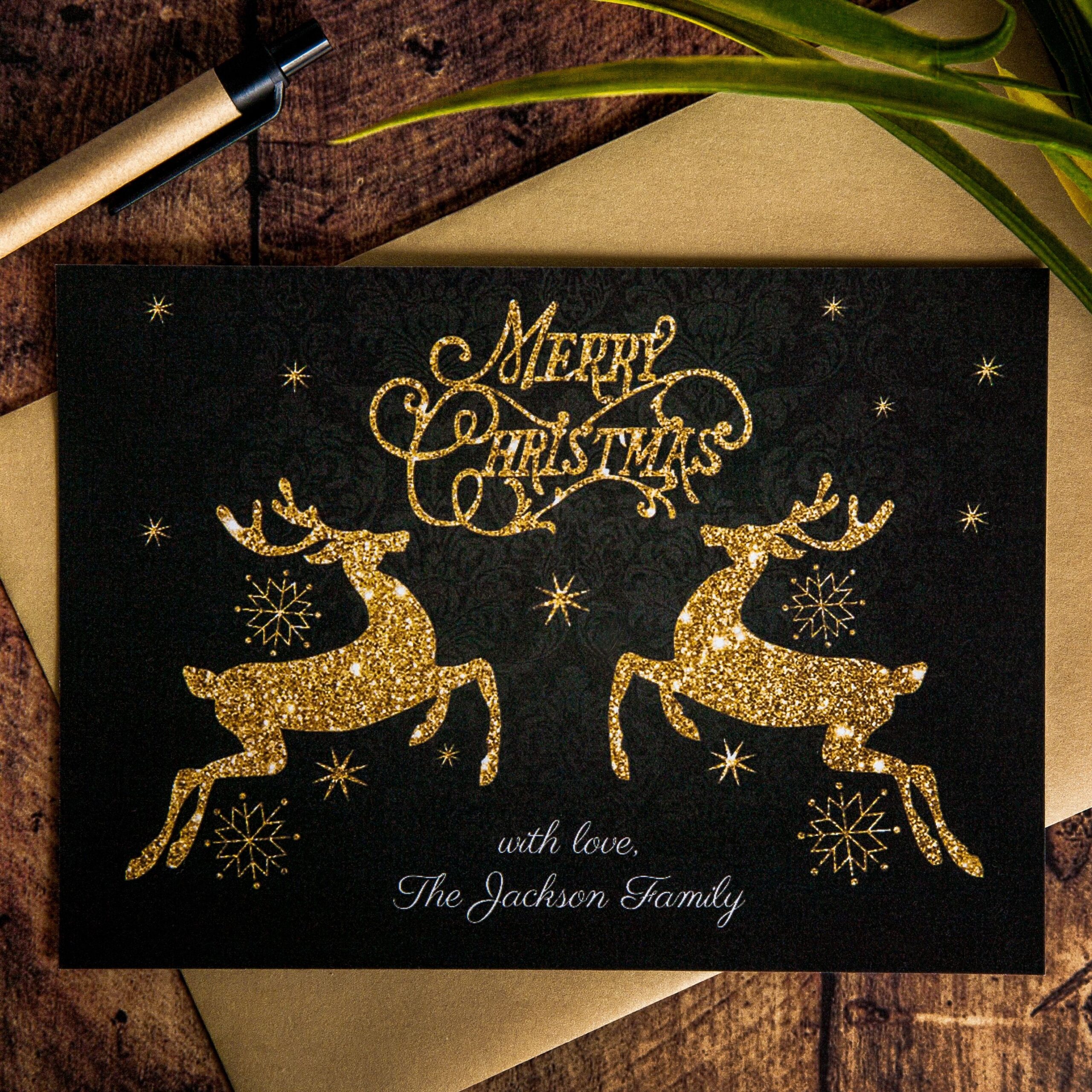 Printable Personalized Christmas Cards