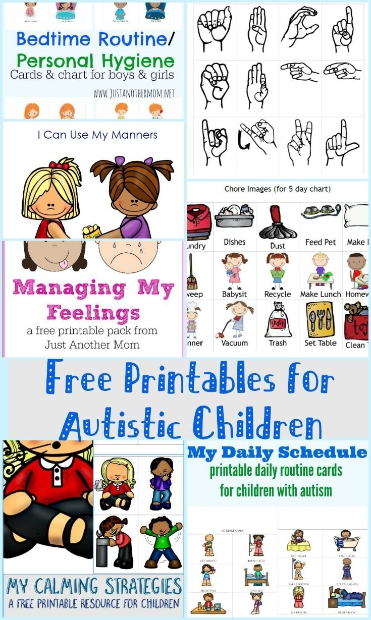 Printable Picture Cards Autism