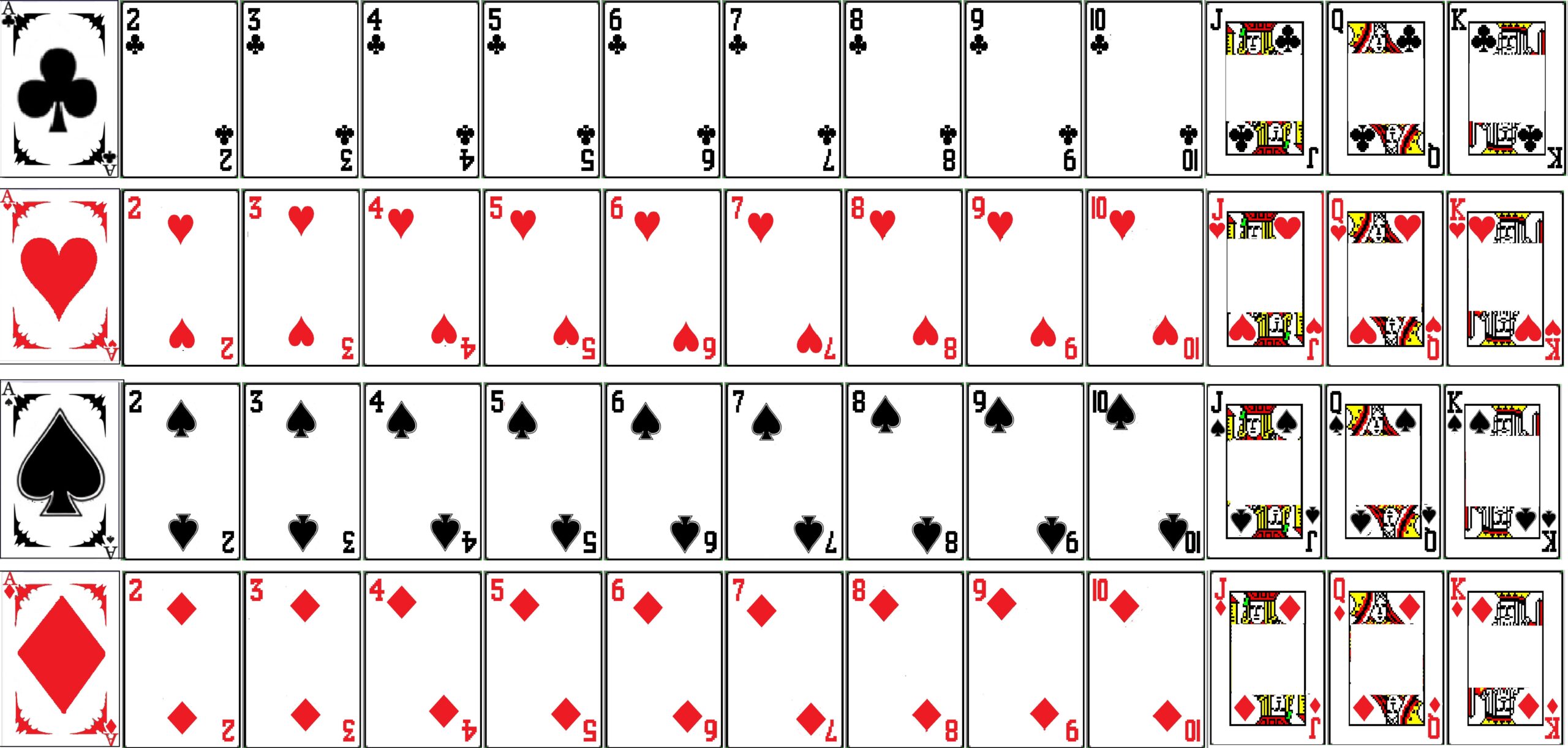 Printable Playing Card Printable Word Searches