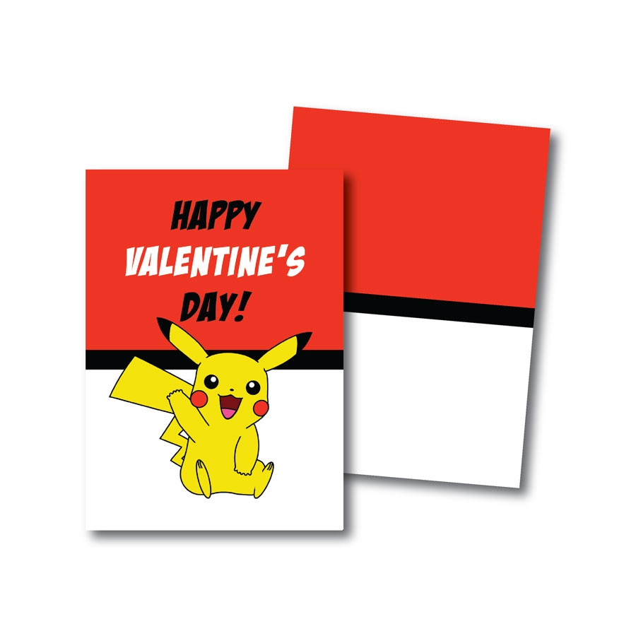 Printable Pokemon Valentines Cards Simply Noted