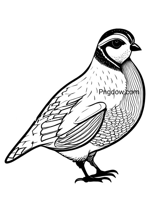 Printable Quail Coloring Page Photo 15565 Pngdow Millions