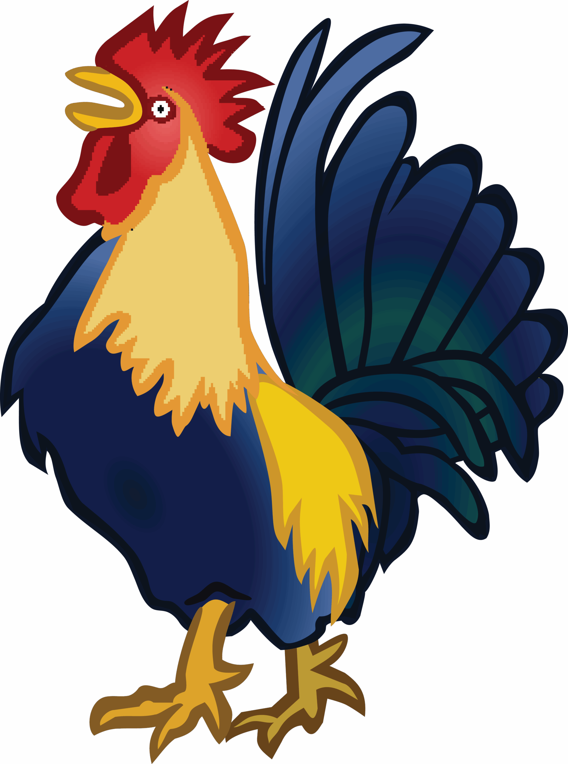 Printable Rooster Clip Art