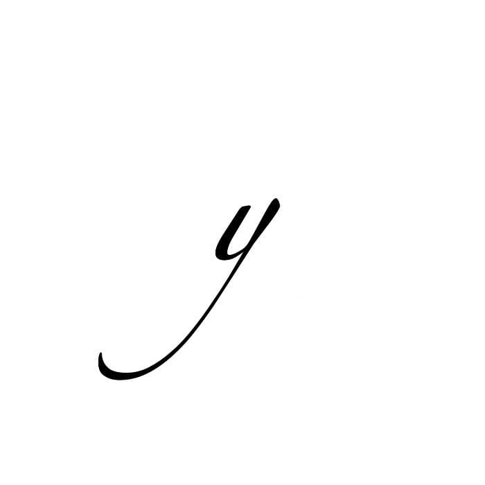 Printable Small Cursive Letter Y Free Download And Print For You