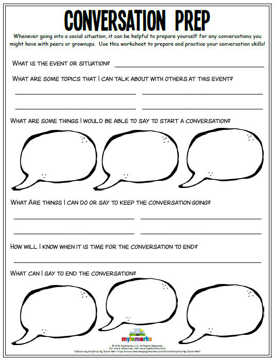 printable social skills activities for kids